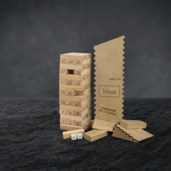 Musi Stalo Žaidimas – Kaladėlės Su Užduotimis