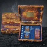 Daugkartinių Šaldymo Kauliukų Ir Grafino Rinkinys Rankų Darbo Lagamine